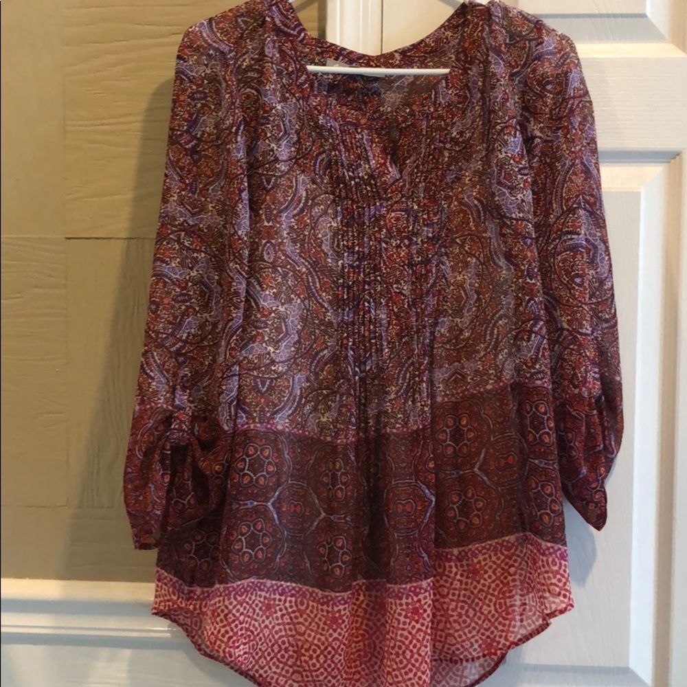 3/4 sleeve blouse